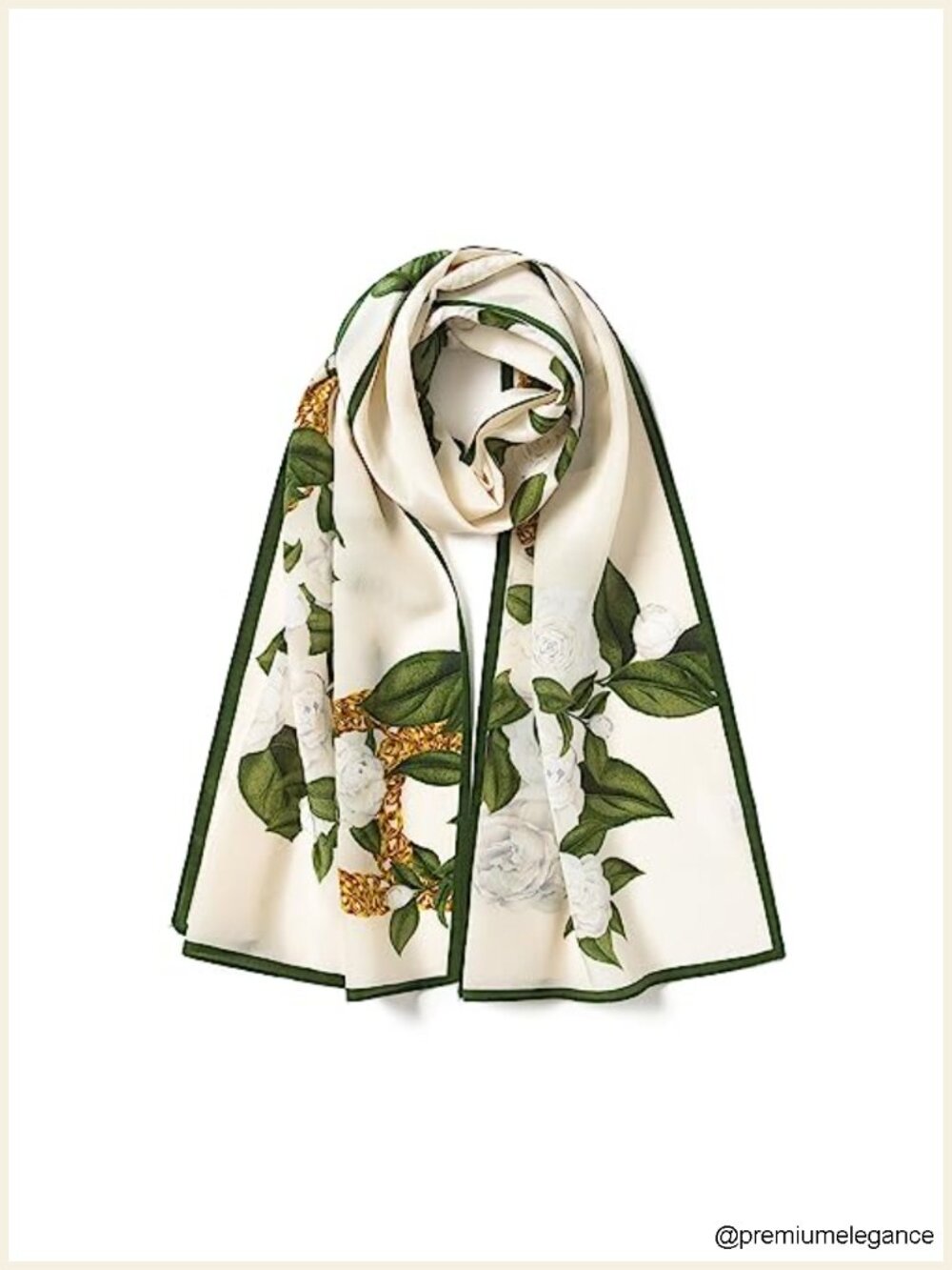 100% Mulberry Silk Lightweight Head Neck Scarf 55x14 inch Gift